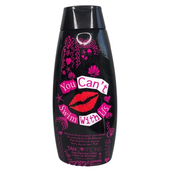 Tanovations YOU CAN'T SWIM WITH US Dramatically Dark Tan Enhancer Tanning Lotion - Picture 6 of 6